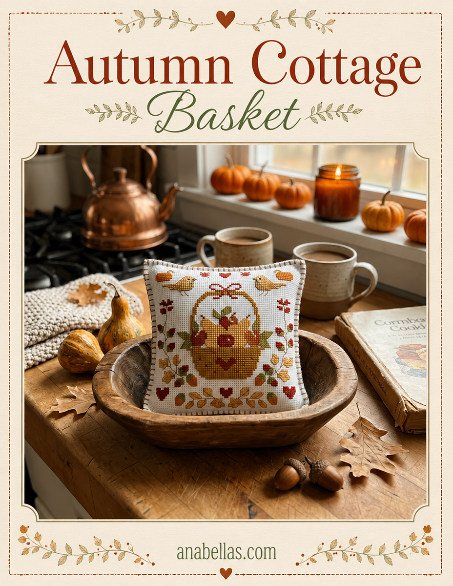 PRE-ORDER Anabella's - Autumn Cottage Basket
