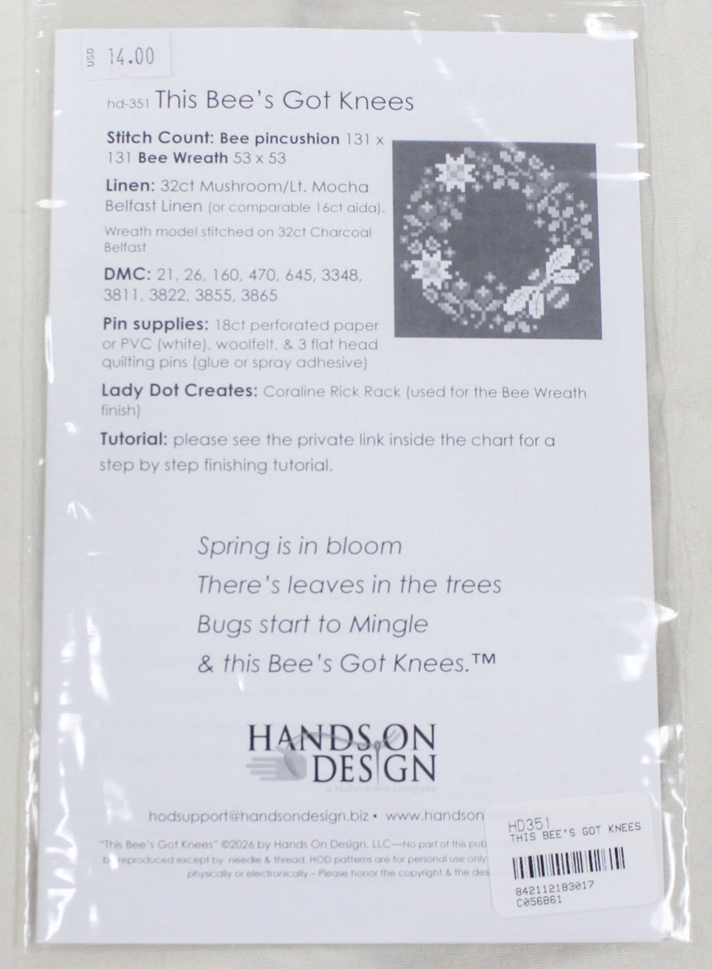 Hands on Design - This Bee's Got Knees