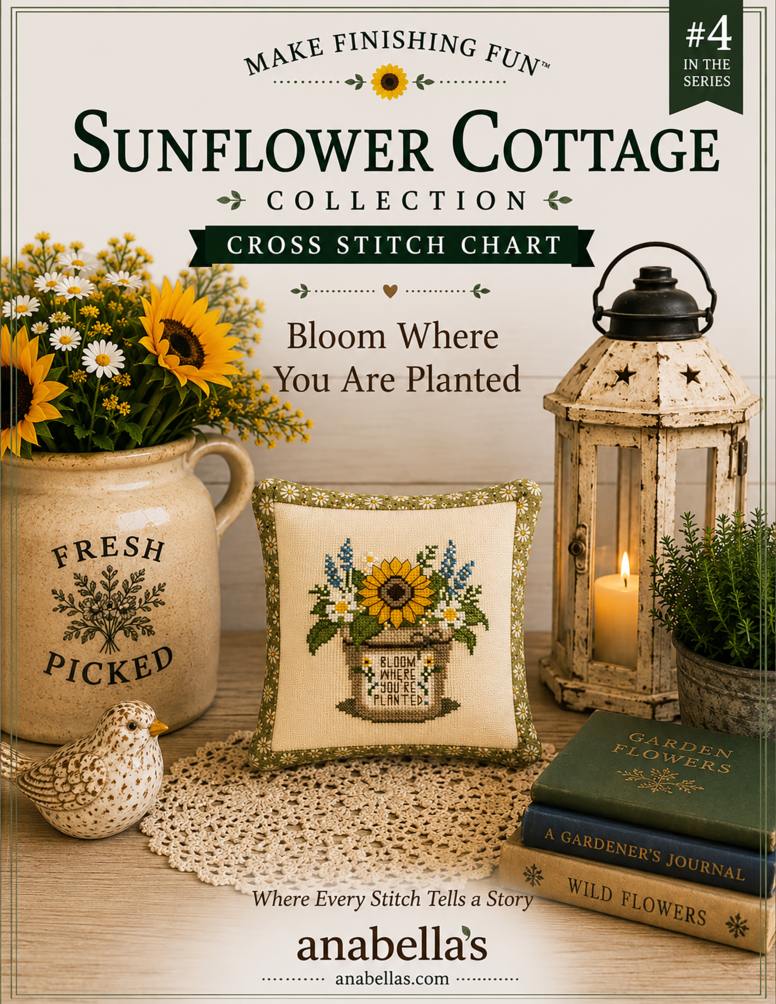 PRE-ORDER Anabella's - Bloom Where You Are Planted (Sunflower Collection)