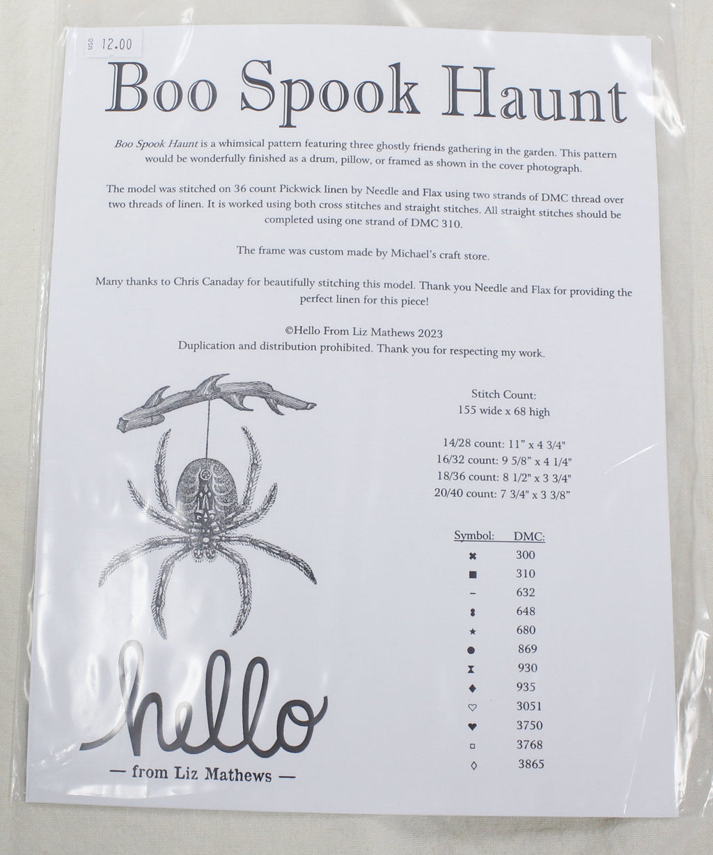Hello from Liz Matthews - Boo Spook Haunt