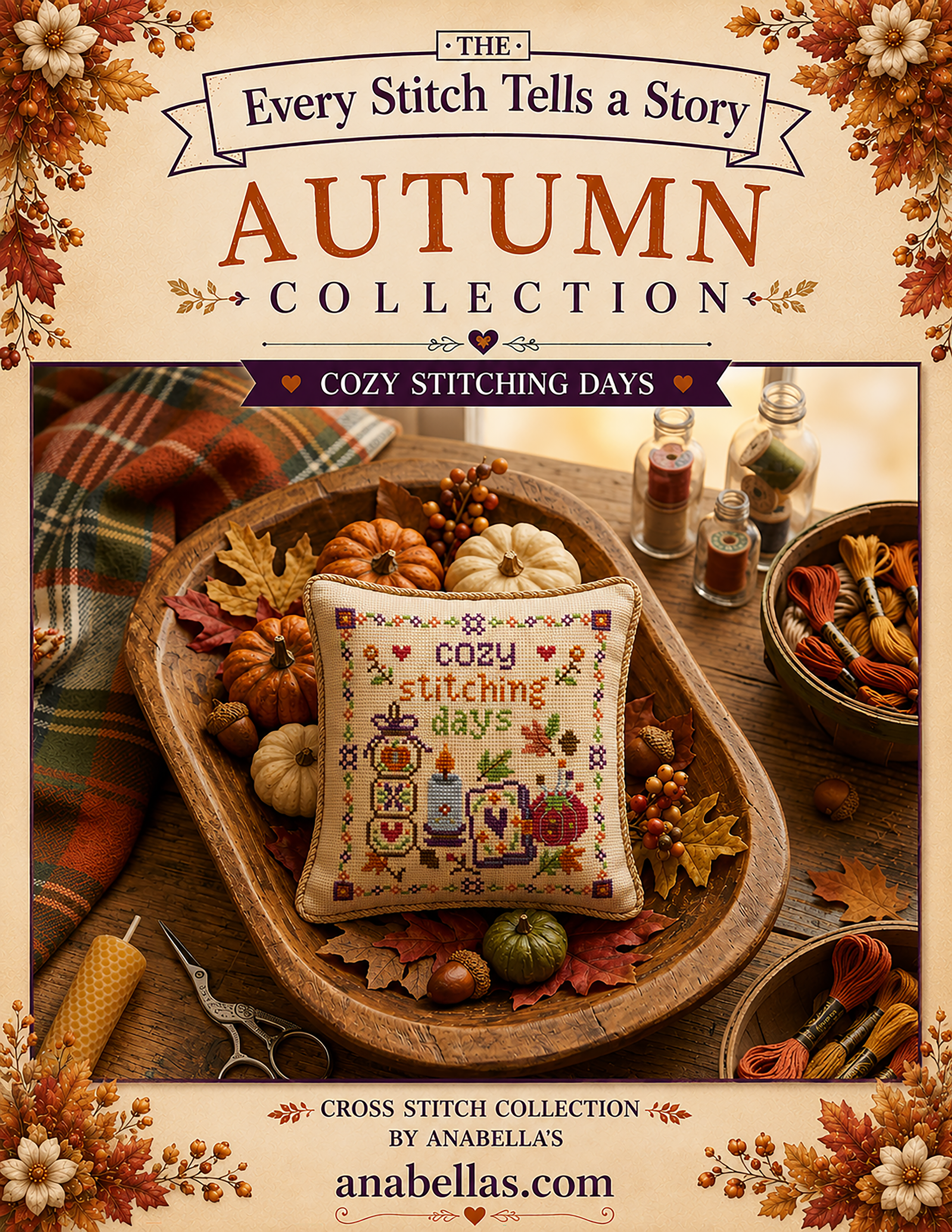 PRE-ORDER Anabella's - Cozy Stitching Days (Every Stitch Tells Collection)