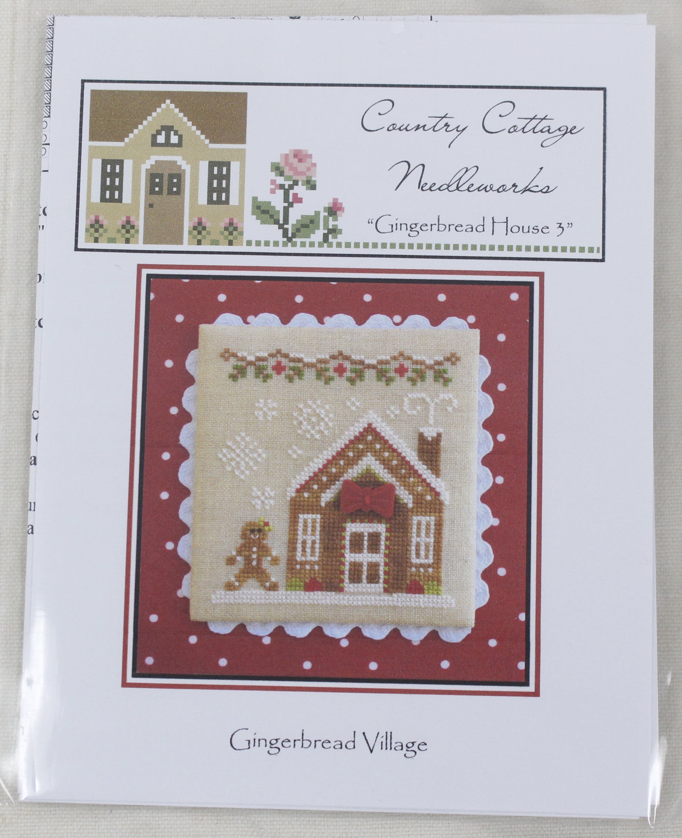 Country Cottage Needlworks - Gingerbread House 3 (Gingerbread Village)