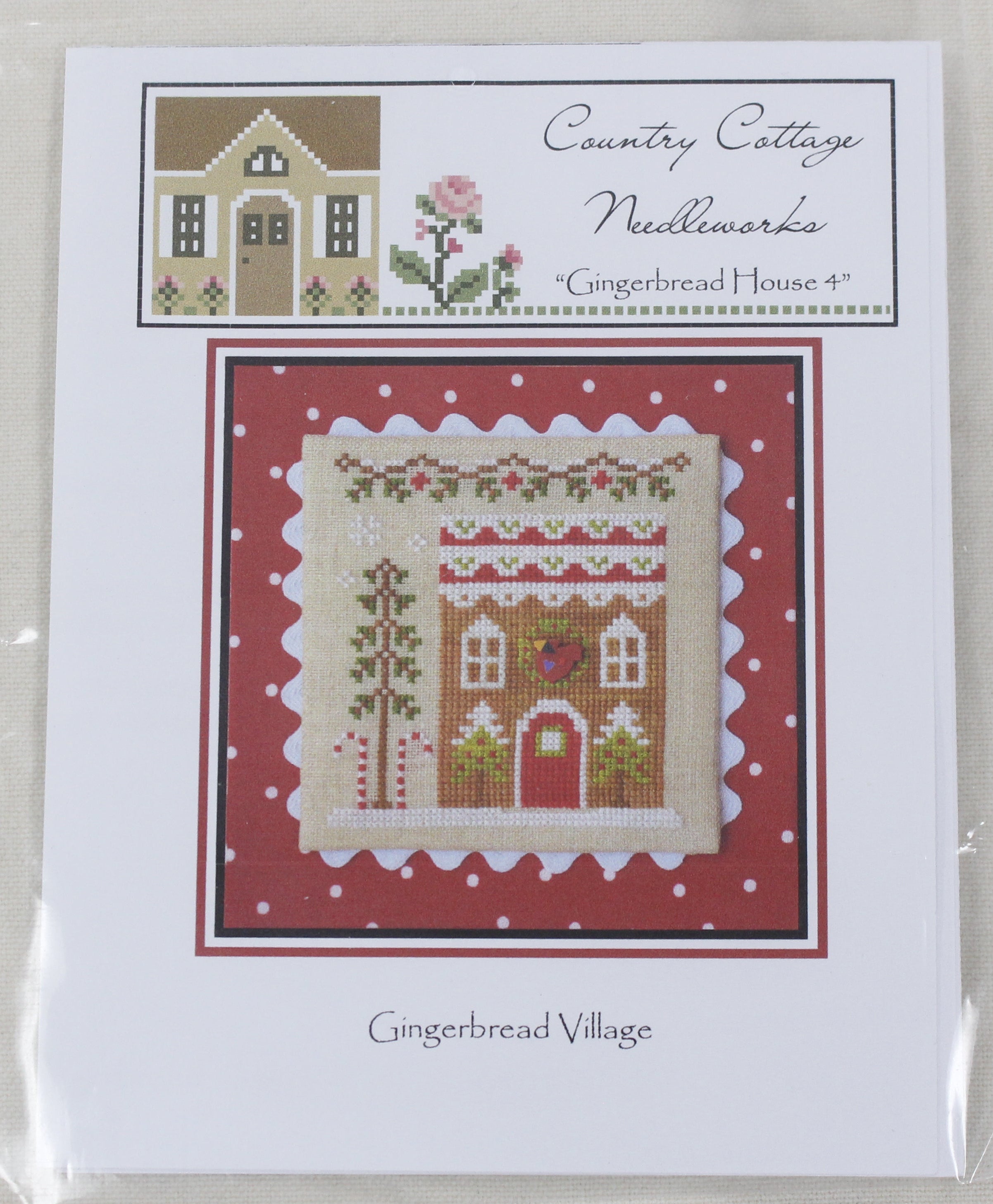 Country Cottage Needleworks - Gingerbread House 4 (Gingerbread Village)