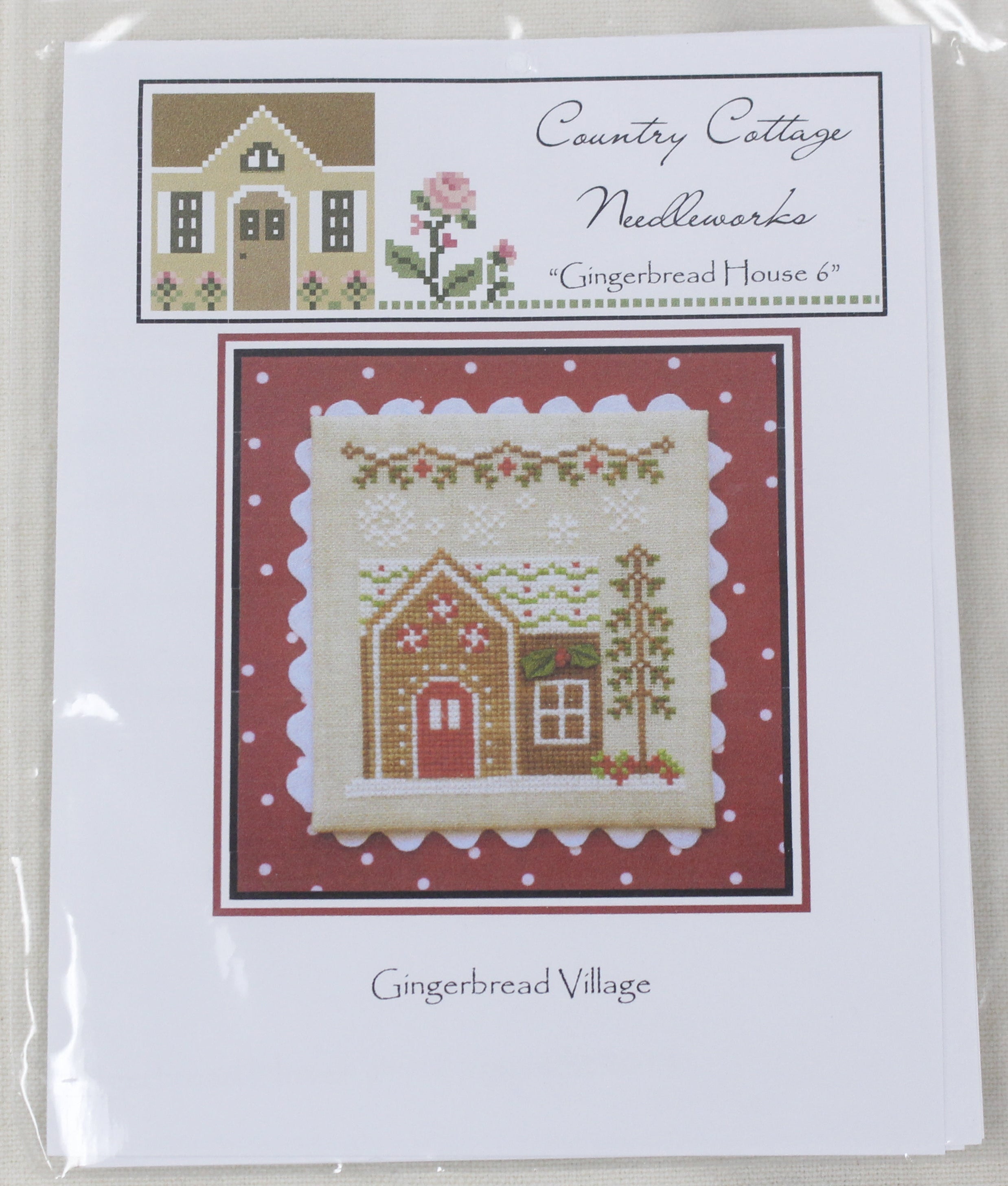 Country Cottage Needleworks - Gingerbread House 6 (Gingerbread Village)
