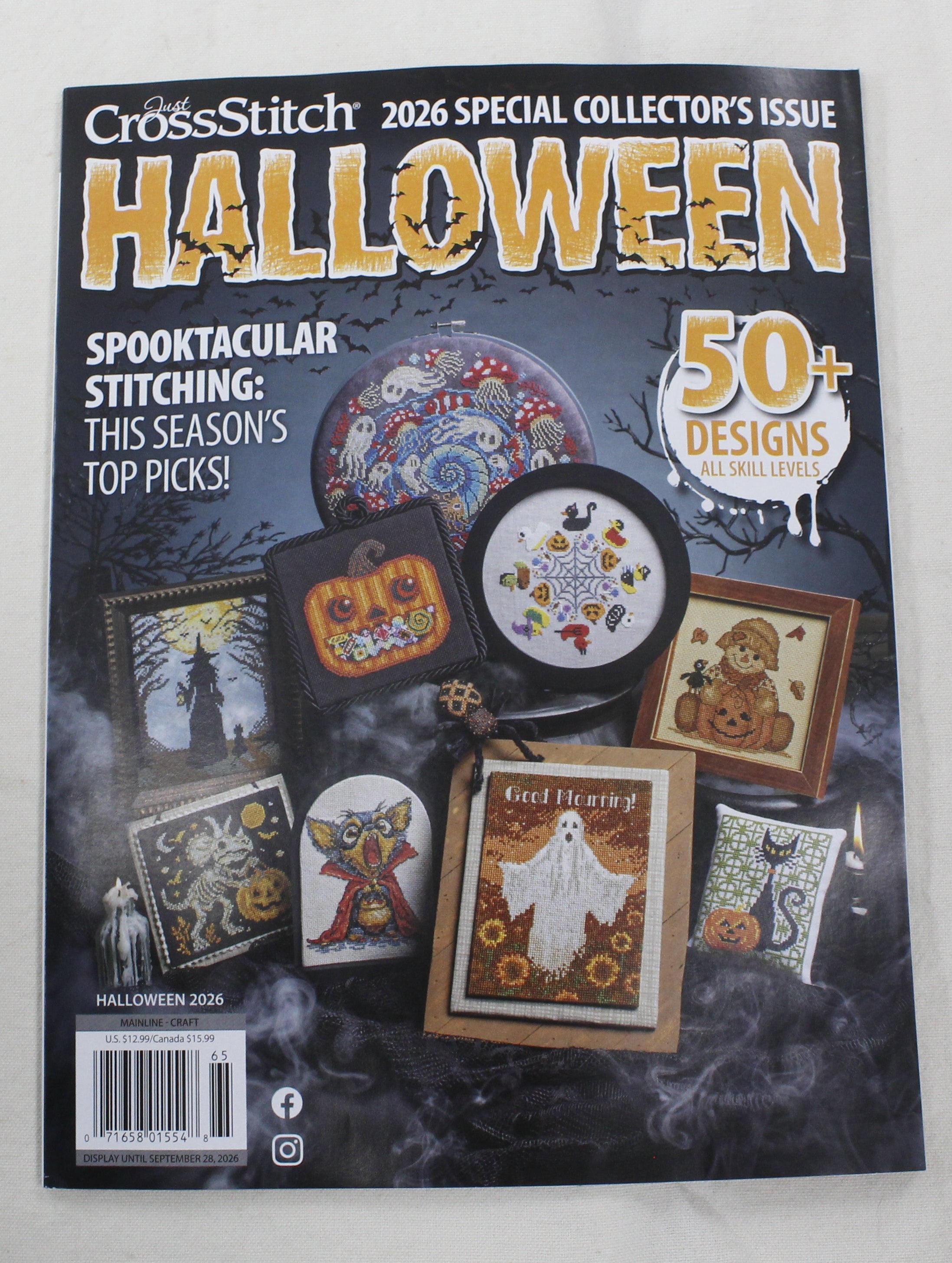 Just Cross Stitch Magazine - Halloween 2026 Edition