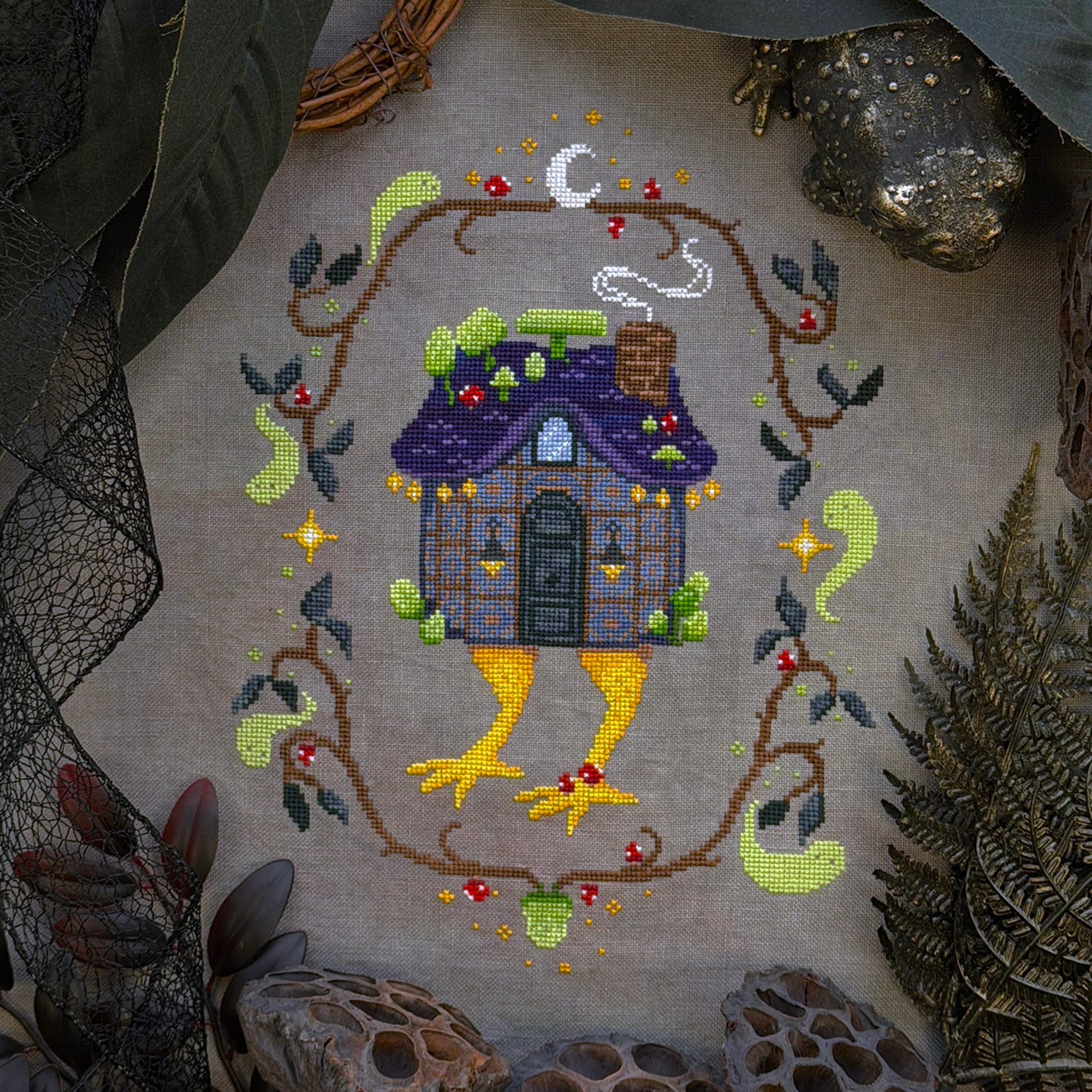 PRE-ORDER The Stitch Crypt - Mushroom Cottage Yaga
