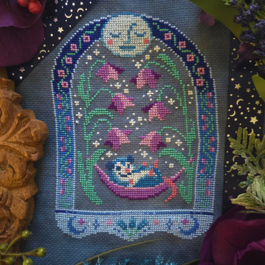 PRE-ORDER BAD Stitch Cross Stitch - Night Blooms