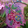 PRE-ORDER BAD Stitch Cross Stitch - Starry Pomegranate