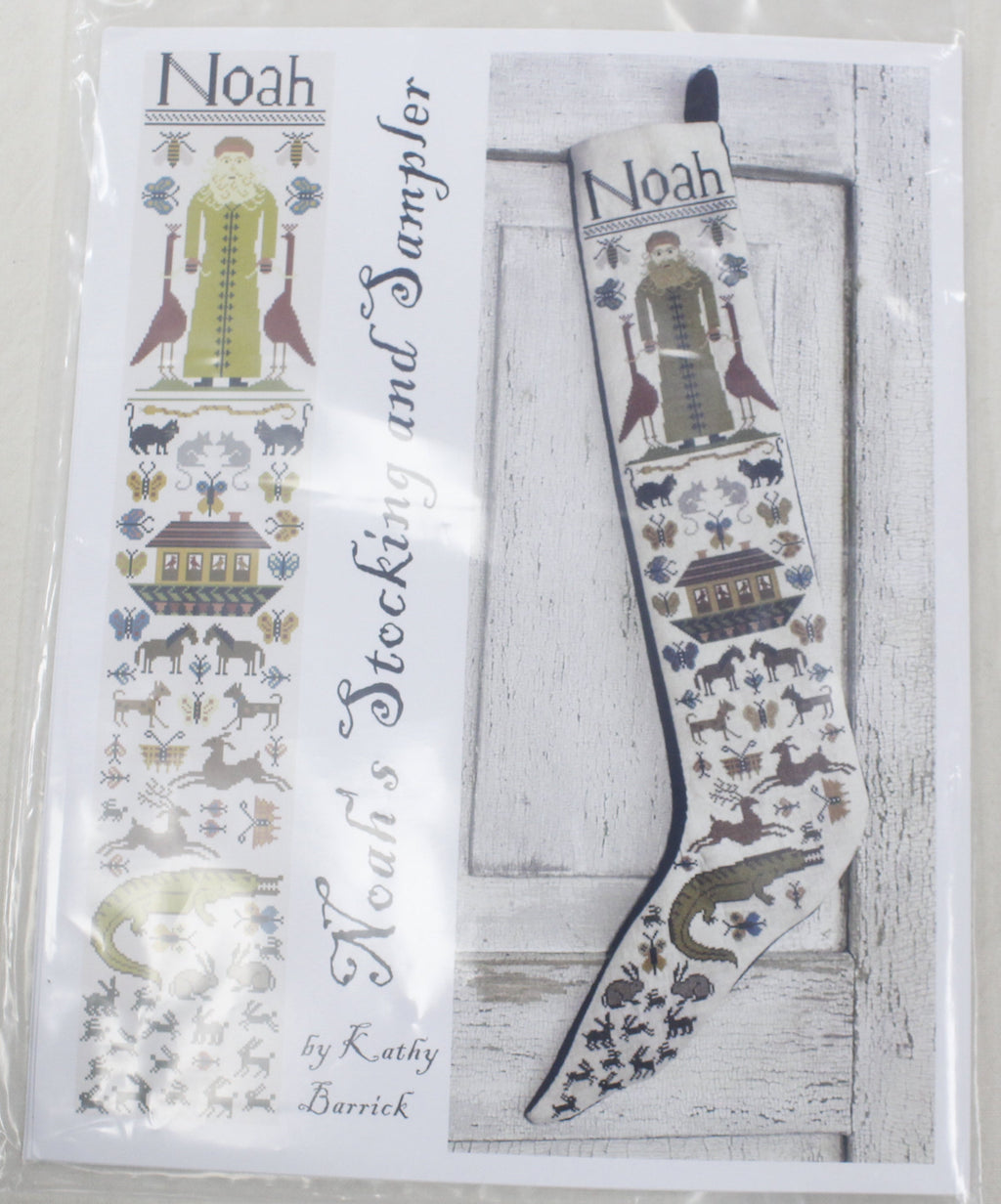 Kathy Barrick - Noah's Stocking and Sampler