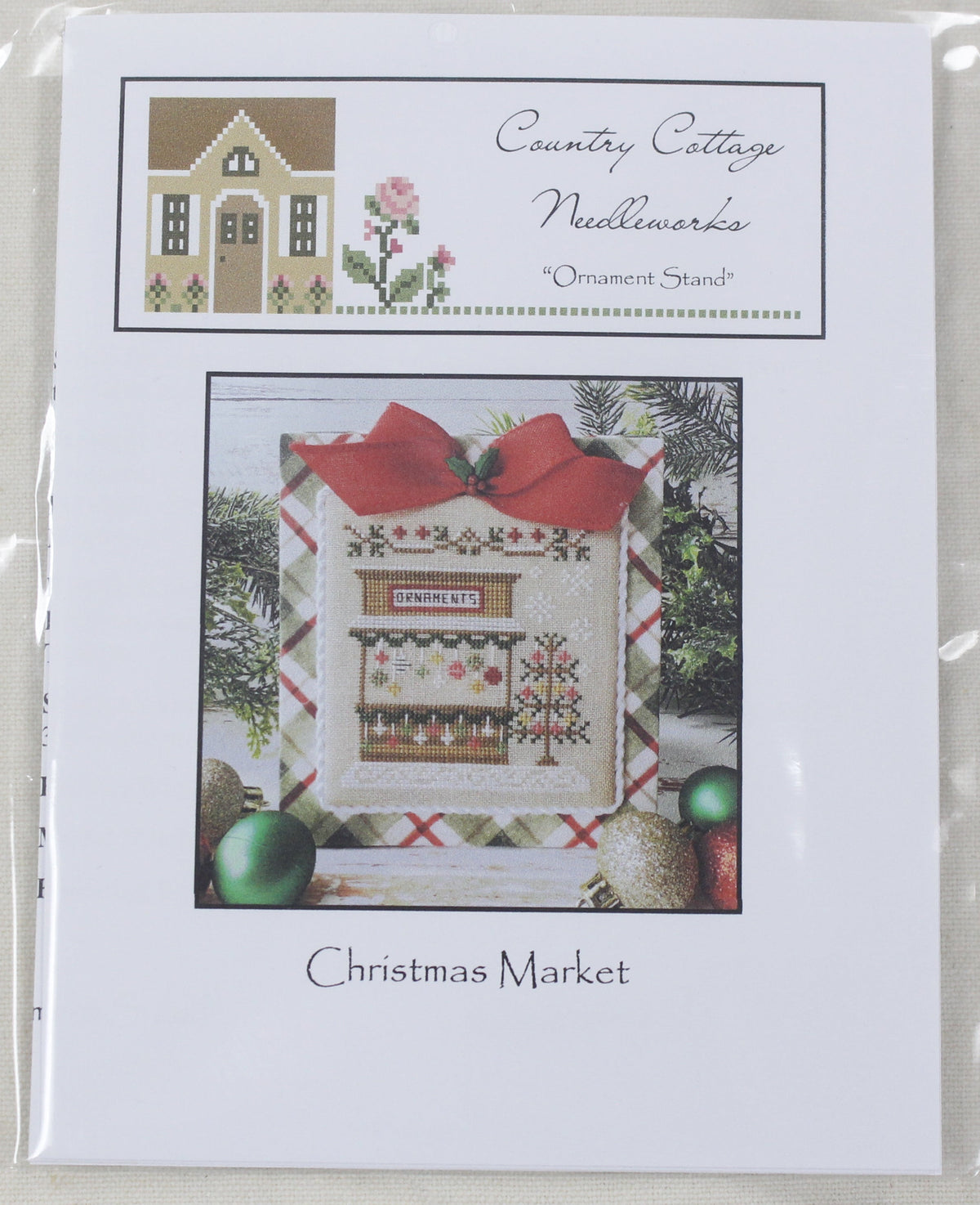 Country Cottage Needleworks - Ornament Stand (Christmas Market)