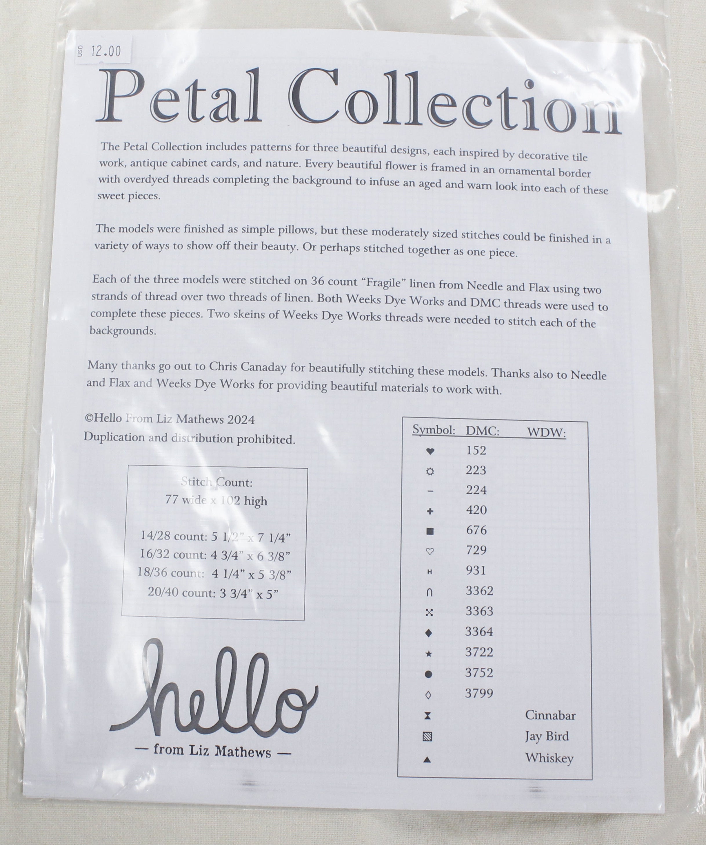 Hello from Liz Matthews - Petal Collection