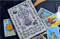 PRE-ORDER The CozyDH Stitchery - Tarot of Quaker: The Wheel of Fortune