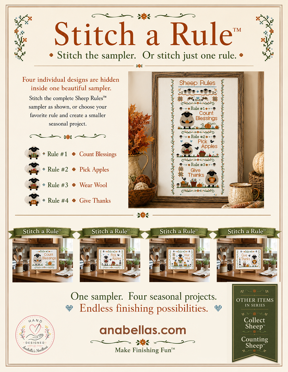 PRE-ORDER Anabella's - Sheep Rules (Monthly Ewe Collection)