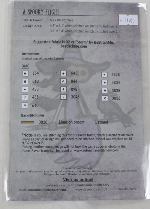 Autumn Lane Stitchery - A Spooky Flight