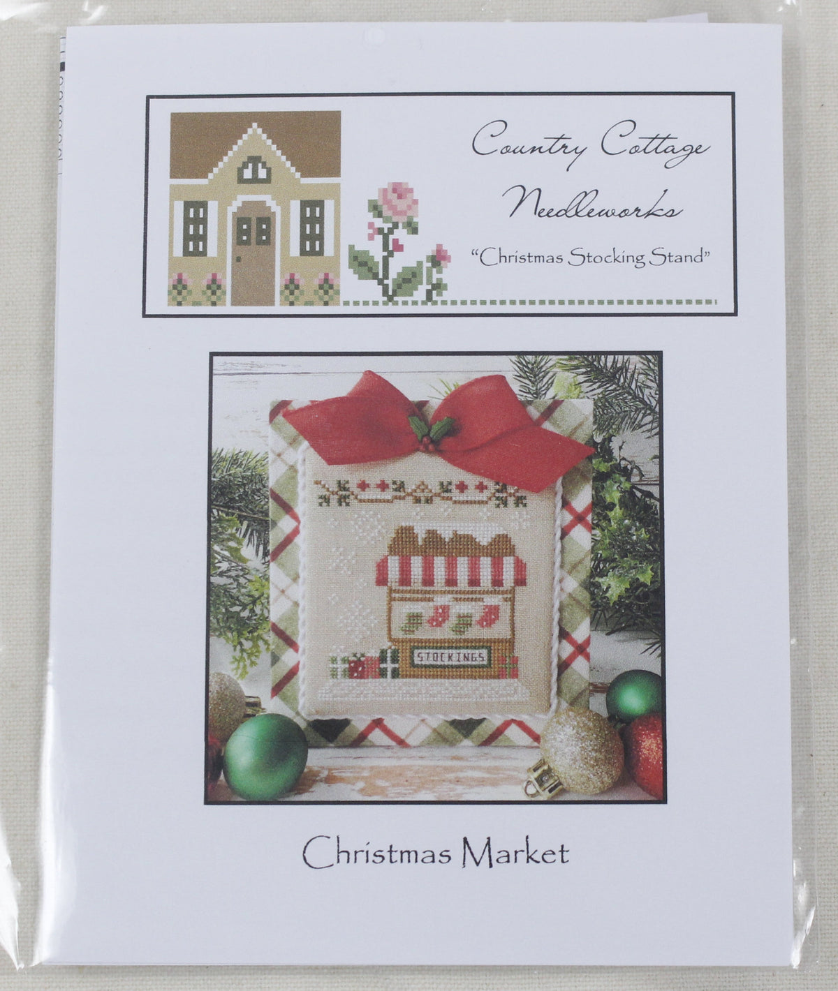 Country Cottage Needleworks - Christmas Stocking Stand (Christmas Market)