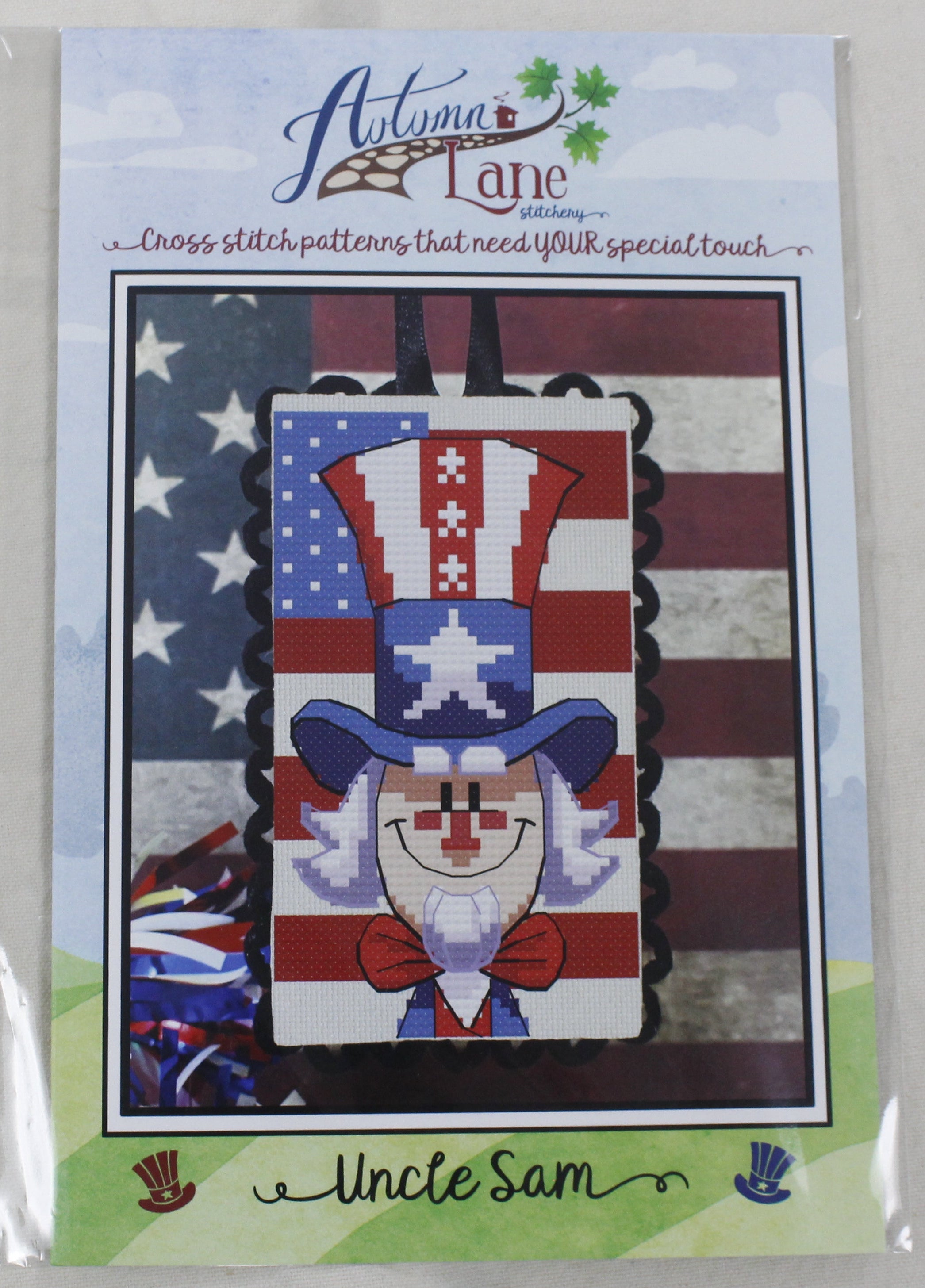 Autumn Lane Stitchery - Uncle Sam