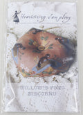 Heartstring Samplery - Willow's Pond Biscornu