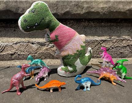 PRE-ORDER Rebel Stitcher Designs - T-Rex Tutu