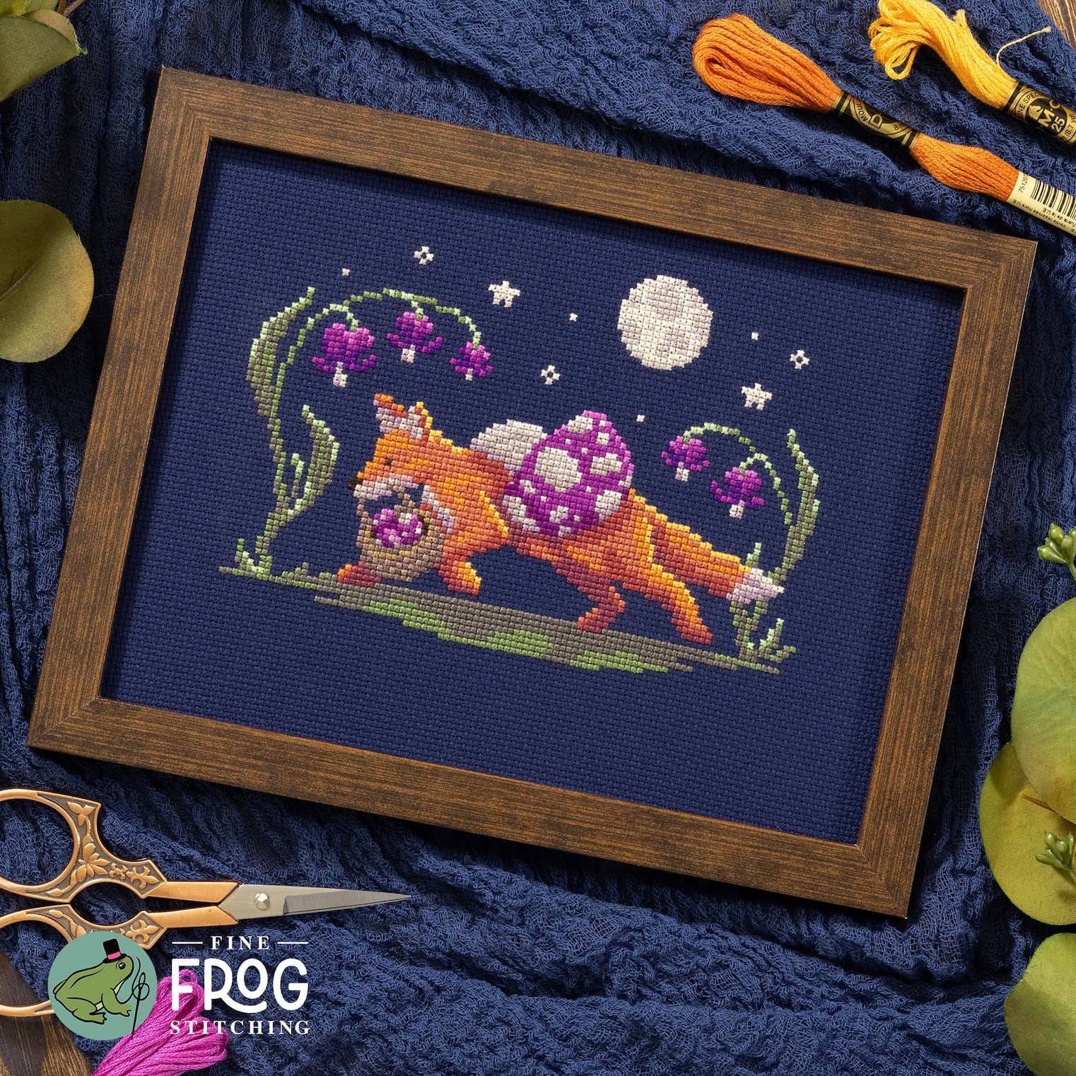 PRE-ORDER Fine Frog Stitching - Mushroom Thief