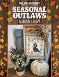 PRE-ORDER The Digi Stitchery - Seasonal Outlaws: Autumn Crow