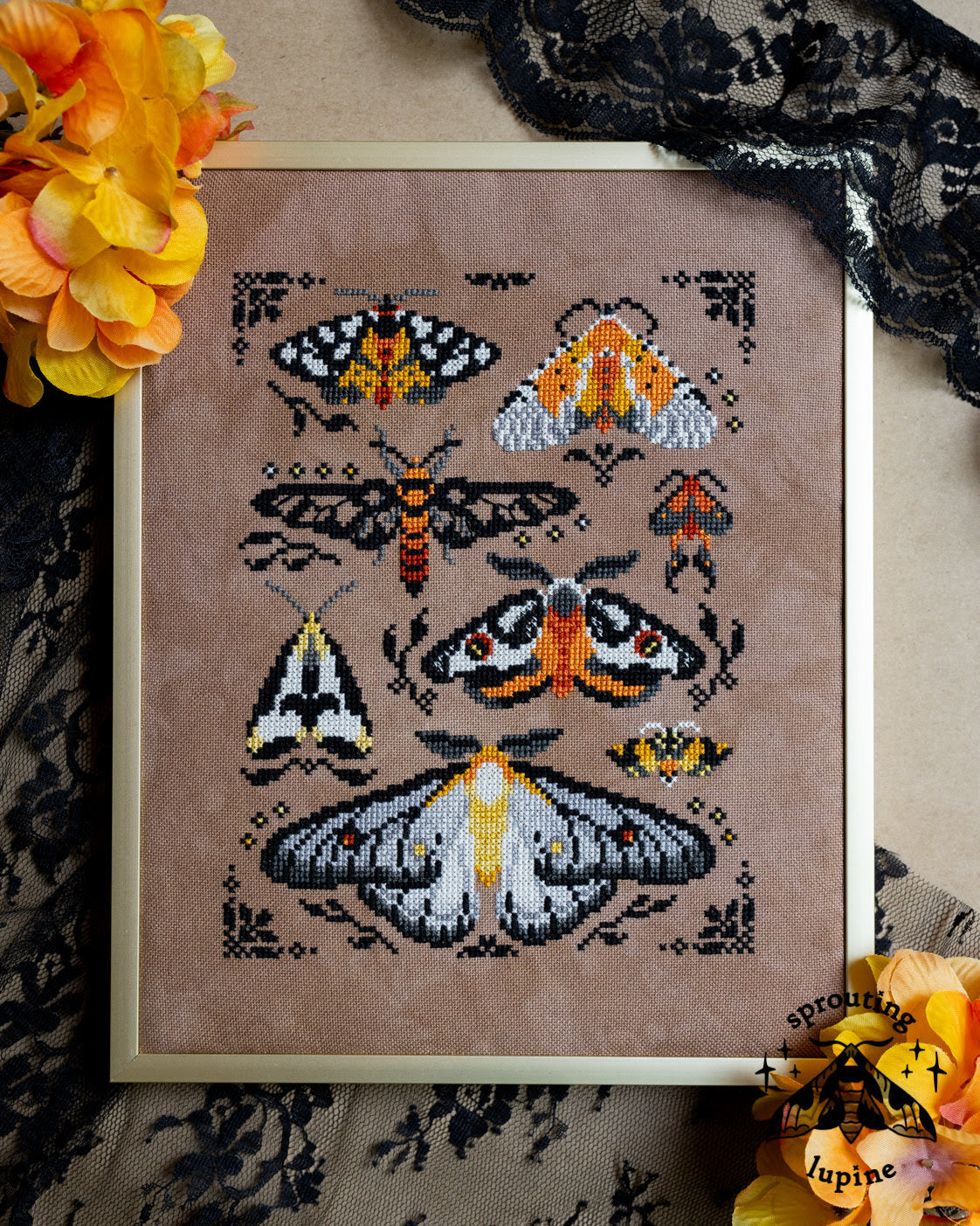 PRE-ORDER Sprouting Lupine - Ochre Wings