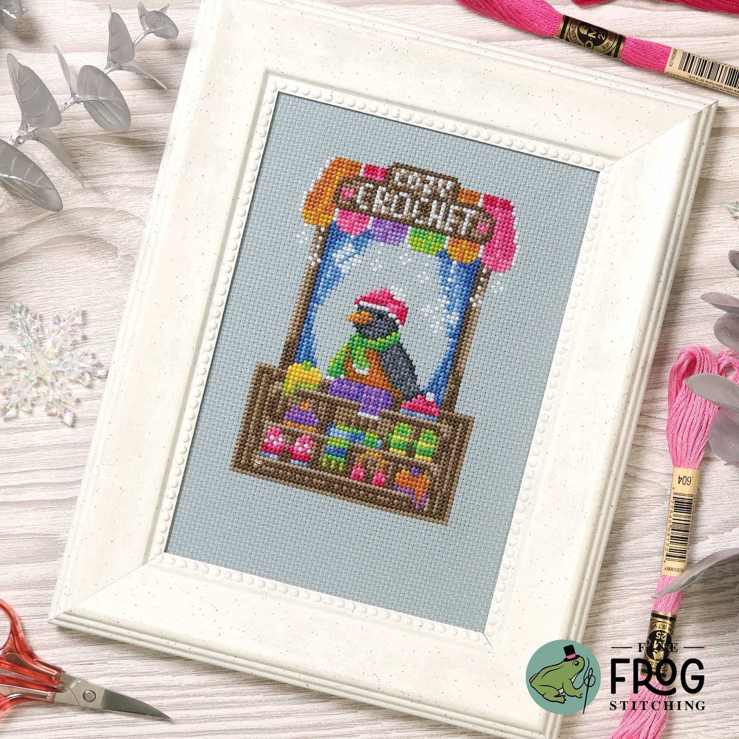 PRE-ORDER Fine Frog Stitching - Crochet Shop Robin