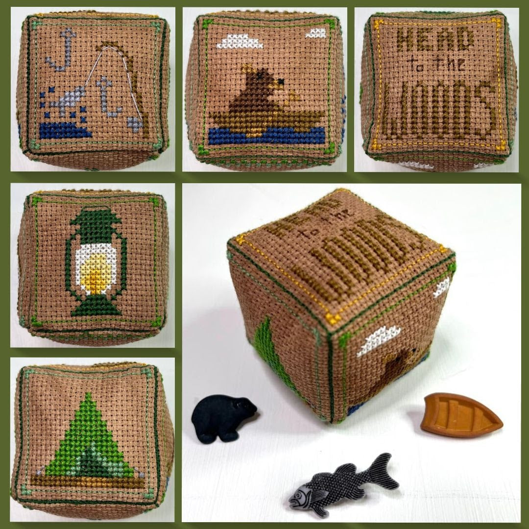 PRE-ORDER Ladybug Stitches - Camping II: Small Cube Series