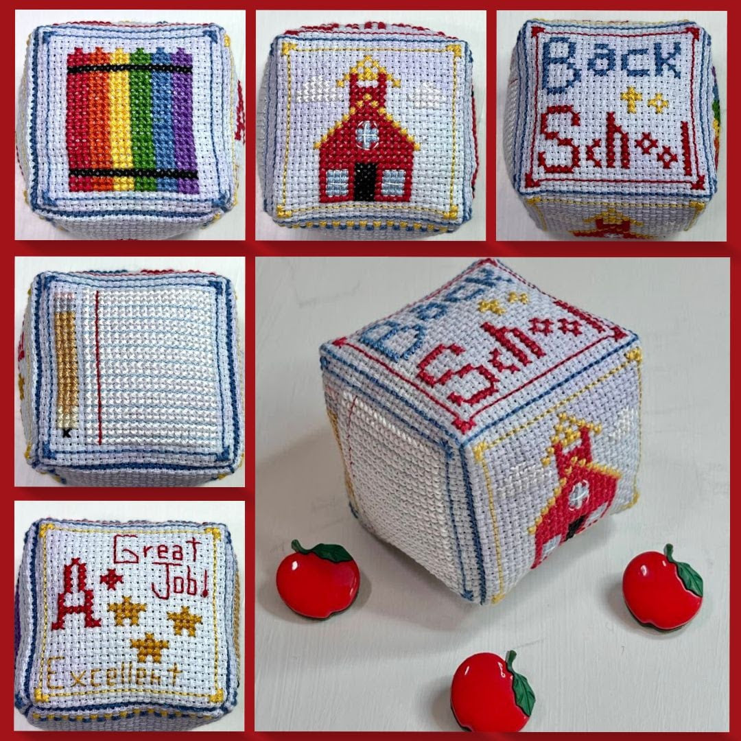 PRE-ORDER Ladybug Stitches - Back to School: Small Cube Series