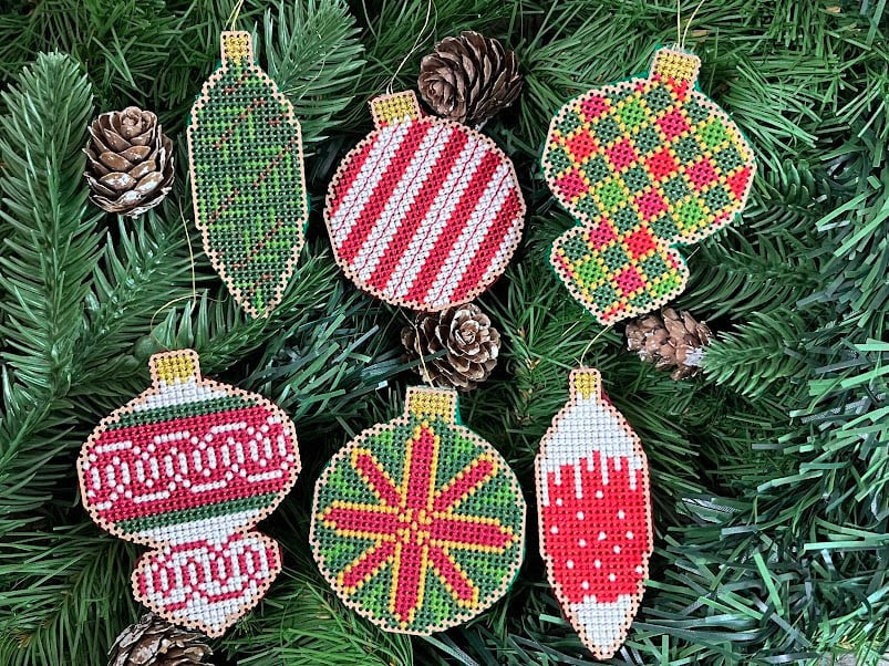 PRE-ORDER Ladybug Stitches - Ornaments II