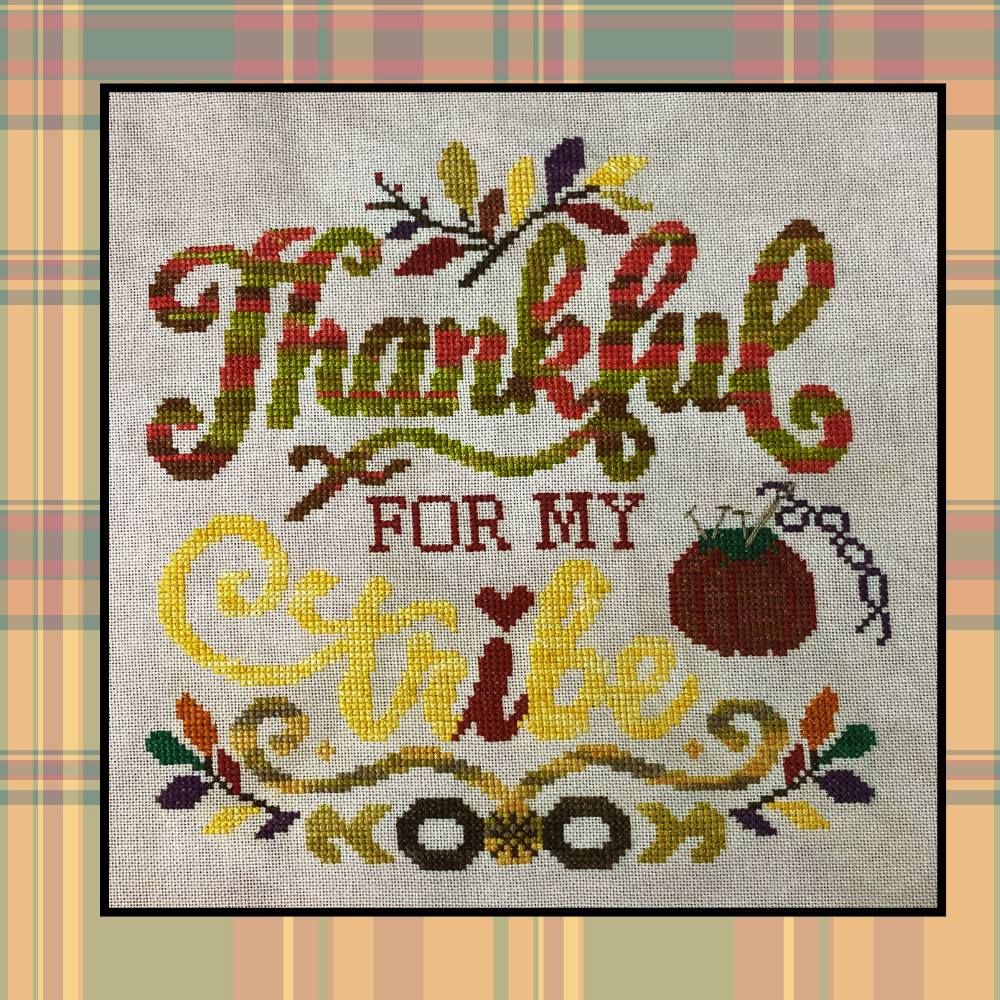 PRE-ORDER Barefoot Needleart - Thankful for my Tribe