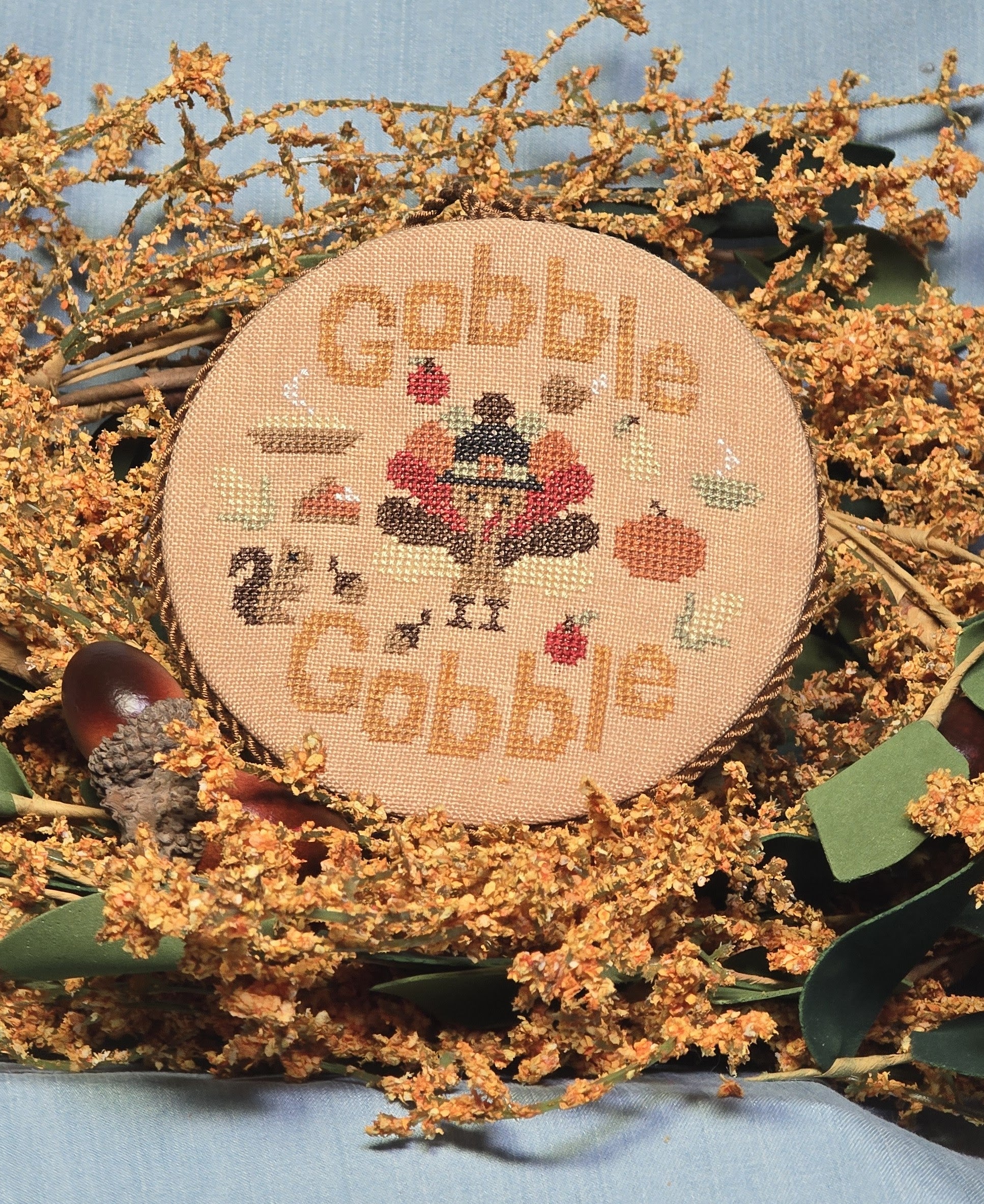 PRE-ORDER Wildflower Stitching - Gobble Bauble