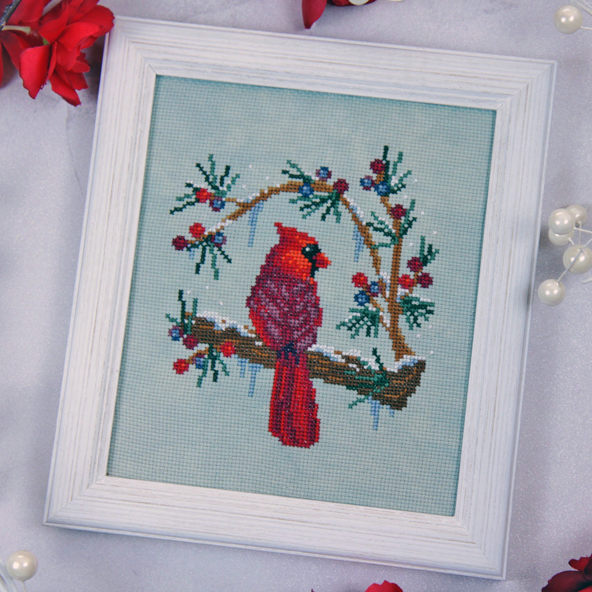 PRE-ORDER The Stitch Crypt - Winter's Cardinal